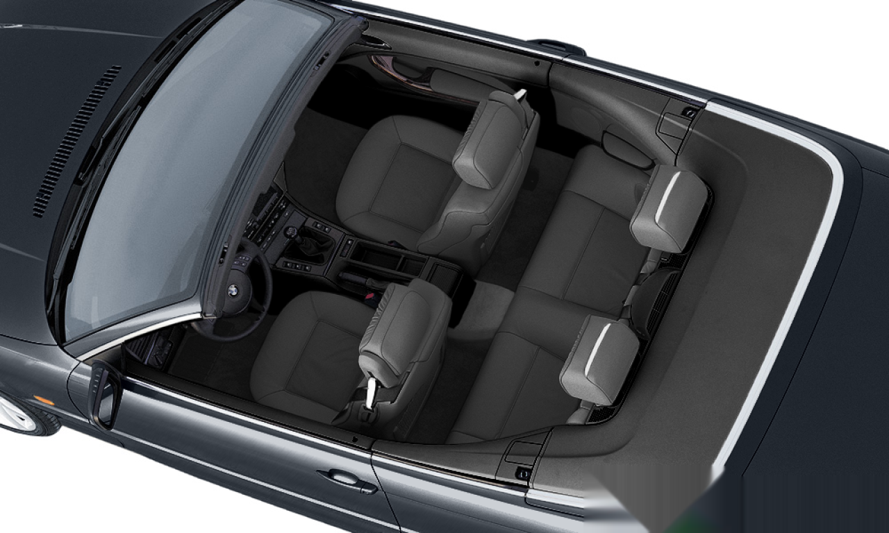 Interior of BMW 318Ci (E46 (CFL)), VIN WBABW71040PK51655