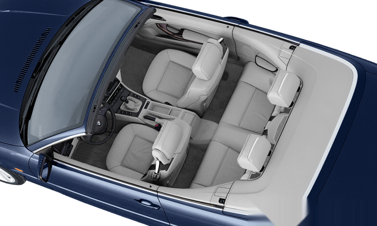 Interior of 2004 BMW 318Ci (E46 (CFL)), VIN WBABW71050PK51695