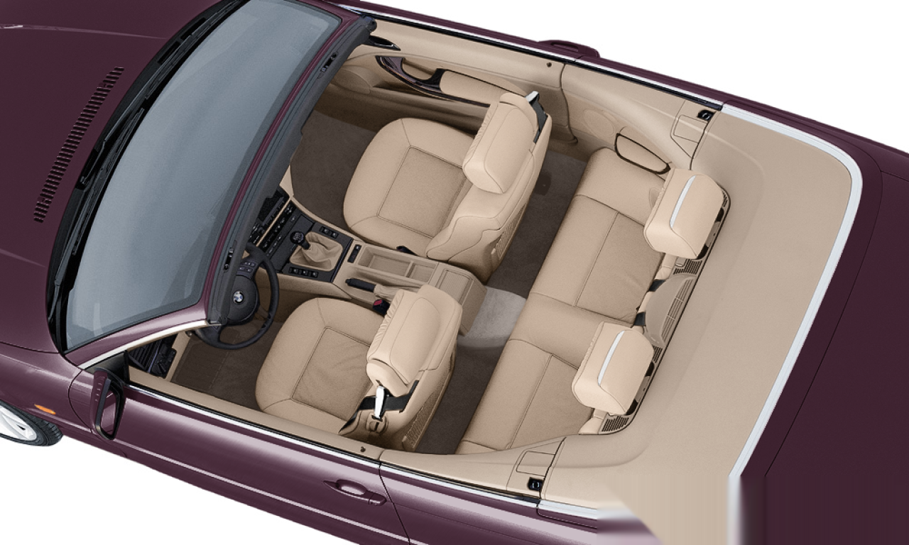 Interior of 2003 BMW 318Ci (E46 (CFL)), VIN WBABW71090PK51120
