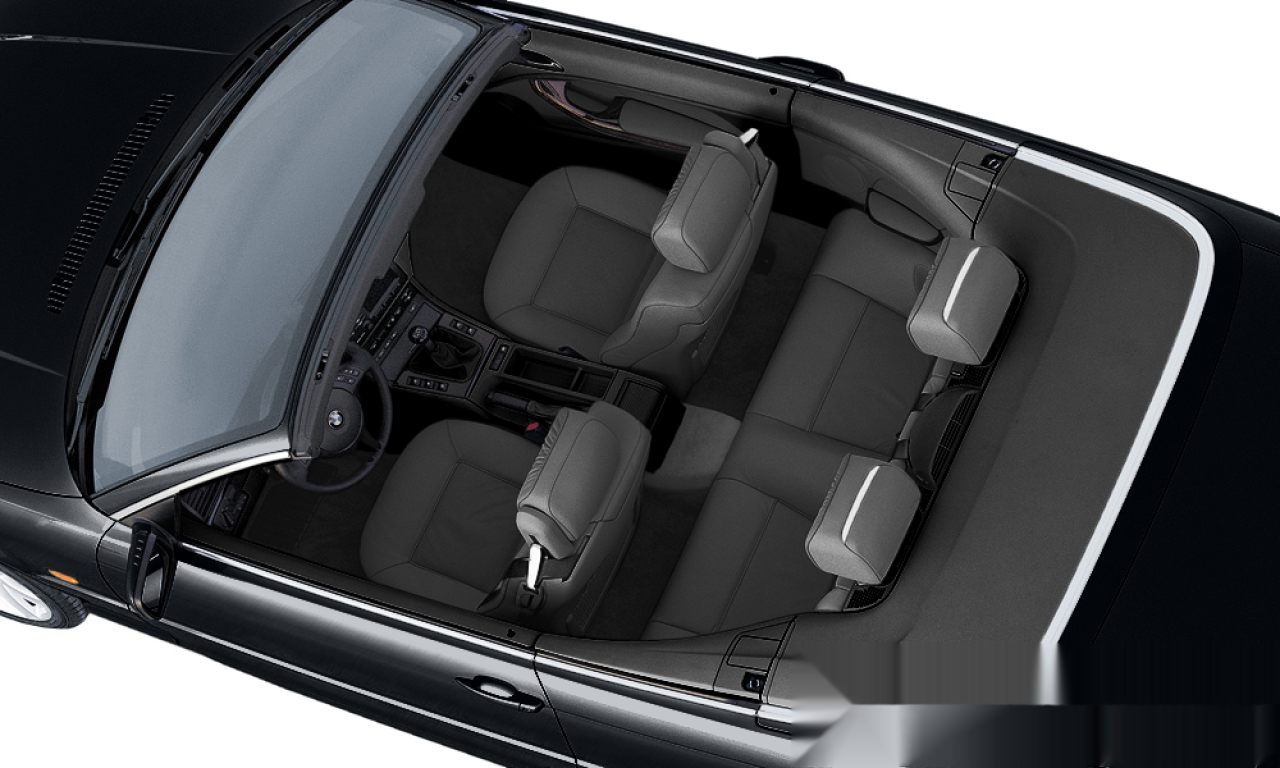 Interior of 2005 BMW 318Ci (E46 (CFL)), VIN WBABY71070PP44031