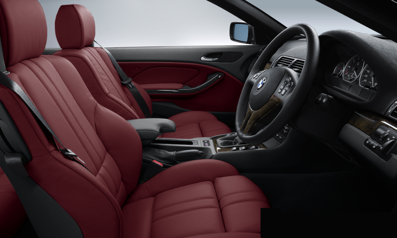 Interior of 2005 BMW 318Ci (E46 (CFL)), VIN WBABY720X0PP57242