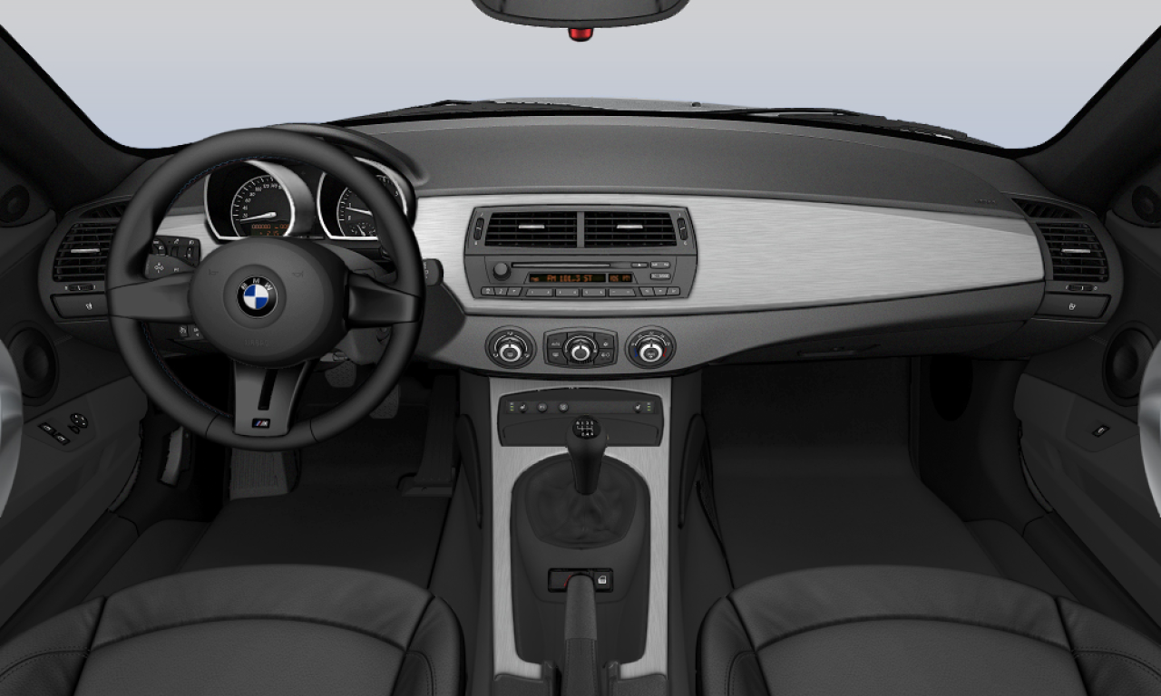 Interior of BMW Z4 2.0i (E85), VIN WBABZ11090LH76869