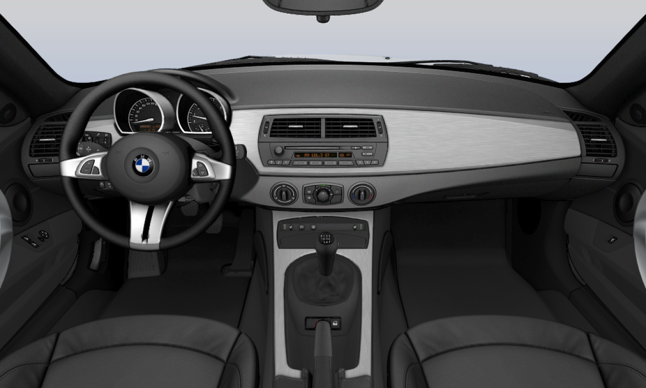 Interior of BMW Z4 2.0i (E85), VIN WBABZ11090LJ39851
