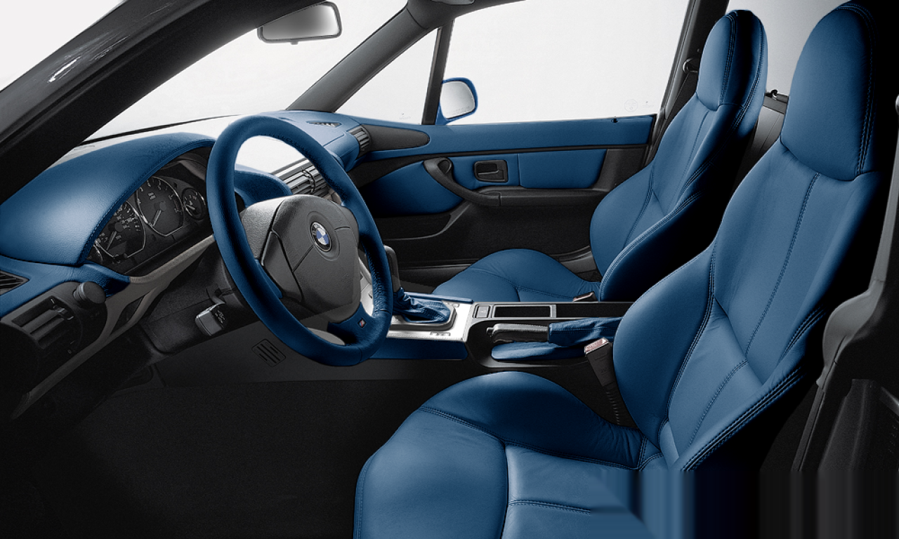 Interior of BMW Z3 3.0 (E36 (7C)), VIN WBACK71040LL95696