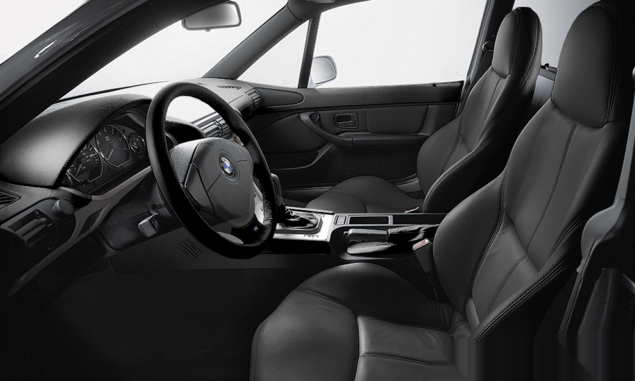 Interior of BMW Z3 3.0 (E36 (7C)), VIN WBACK71070LJ01644