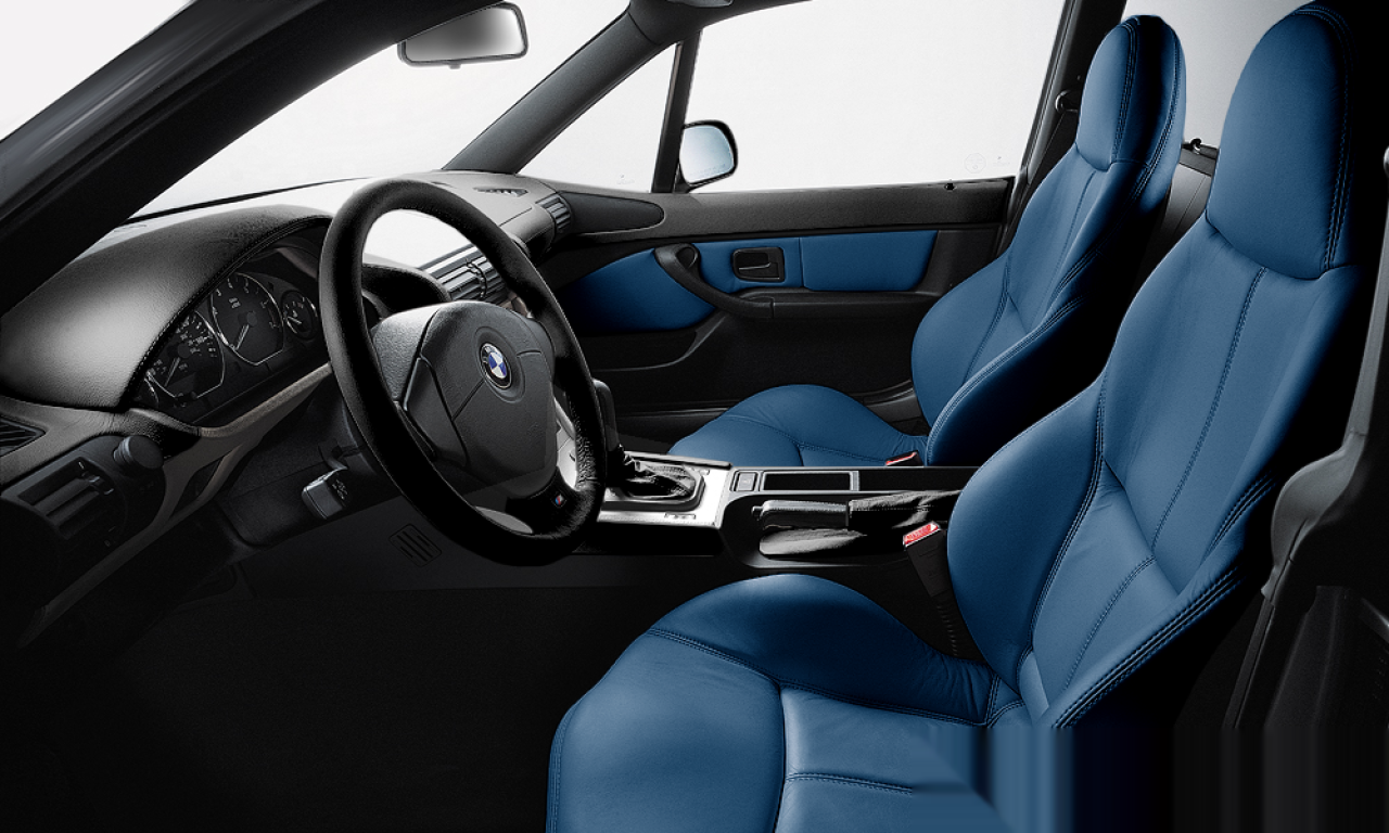 Interior of BMW Z3 3.0 (E36 (7C)), VIN WBACK71090LL95693