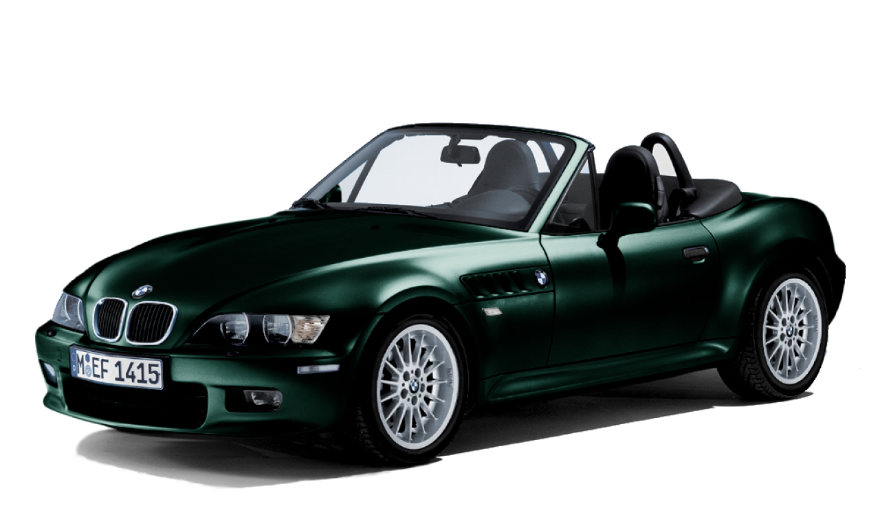 Exterior of BMW Z3 2.2 (E36 (7)), VIN WBACN11010LL59940