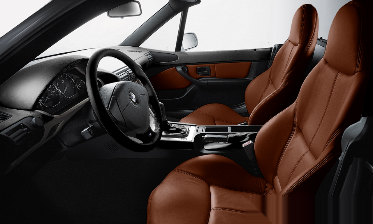 Interior of BMW Z3 2.2 (E36 (7)), VIN WBACN11010LL59940