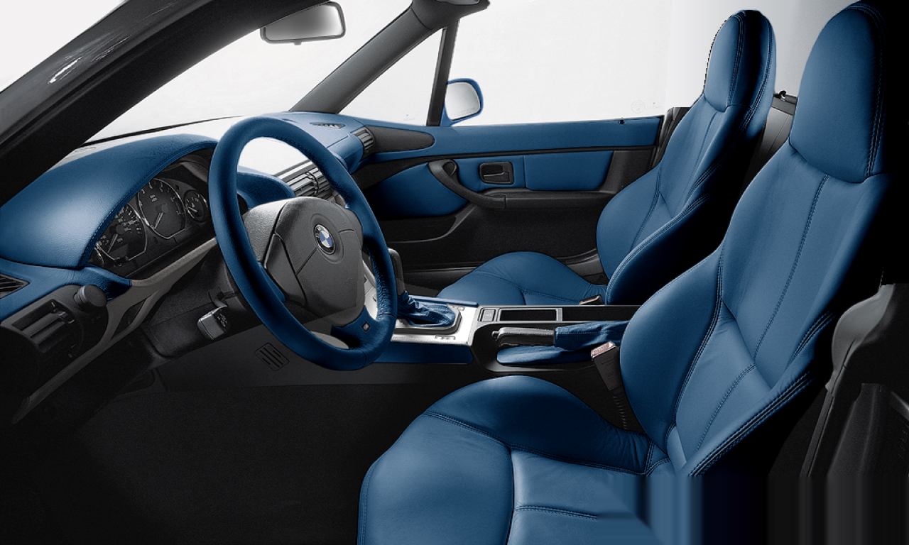 Interior of 2001 BMW Z3 3.0 (E36 (7)), VIN WBACN51040LJ26190
