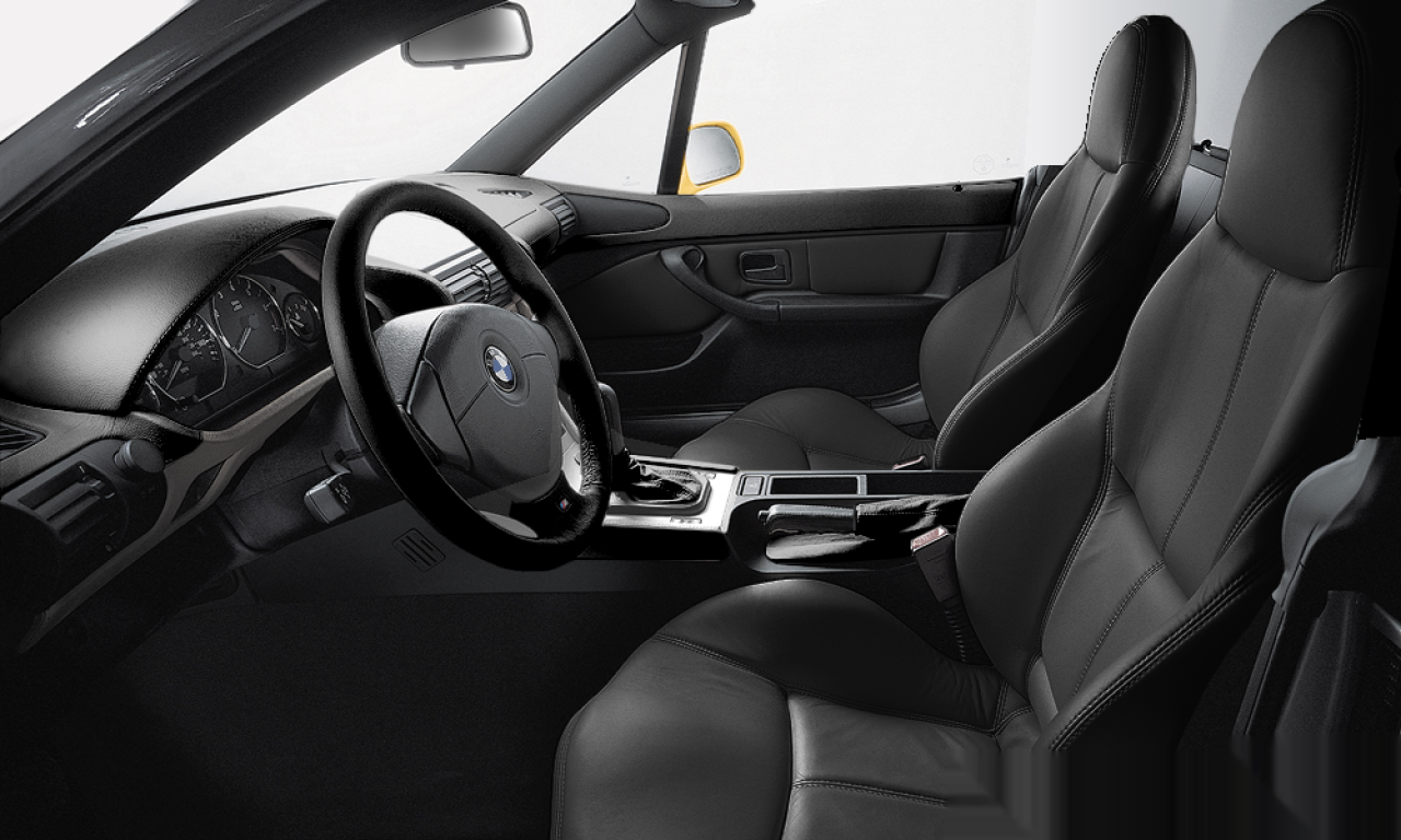 Interior of BMW Z3 3.0 (E36 (7)), VIN WBACN51050LJ25856