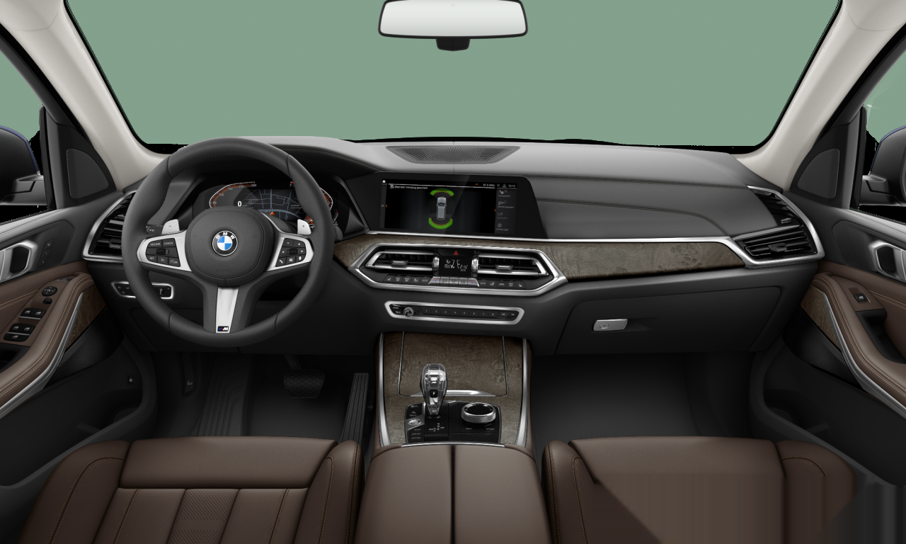 Interior of 2020 BMW X5 xDrive30i (G05), VIN WBACR2107L9C82957