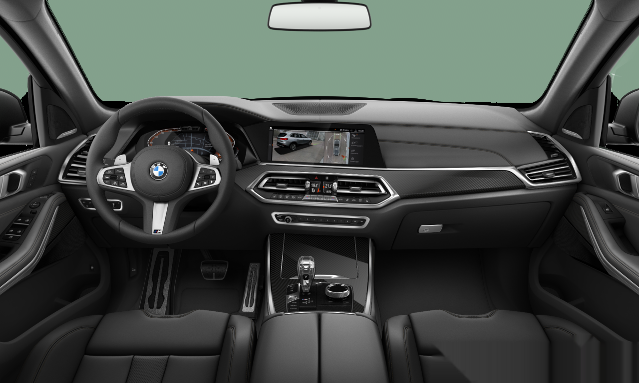 Interior of BMW X5 xDrive40i (G05), VIN WBACR6101M9H21790