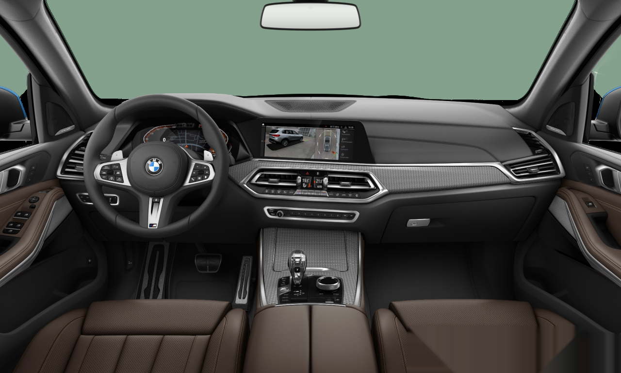 Interior of BMW X5 xDrive40i (G05), VIN WBACR6102M9G89013