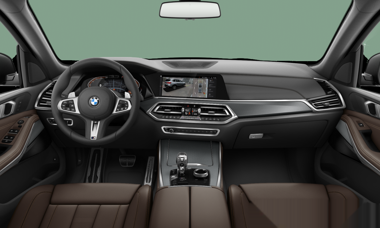Interior of 2022 BMW X5 xDrive40i (G05), VIN WBACR610309L85163
