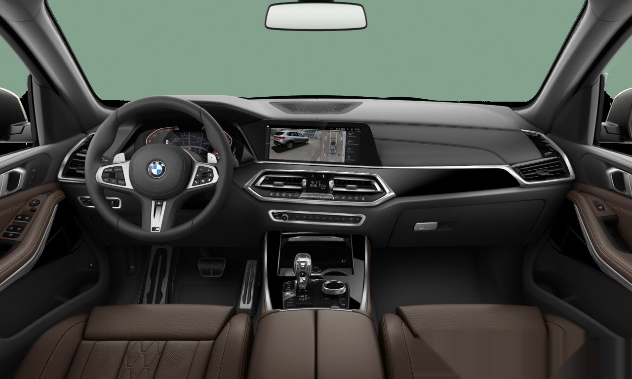 Interior of BMW X5 xDrive40i (G05), VIN WBACR61050LJ22062