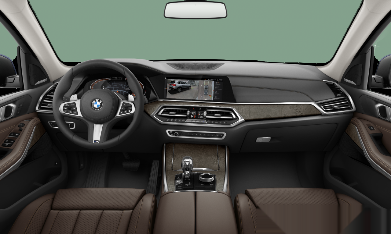 Interior of BMW X5 xDrive40i (G05), VIN WBACR6105M9J80336