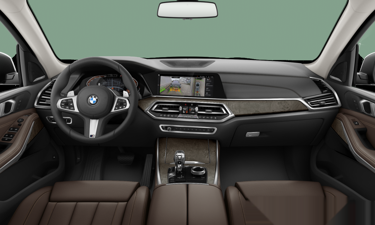 Interior of BMW X5 xDrive40i (G05), VIN WBACR6107KLJ04326