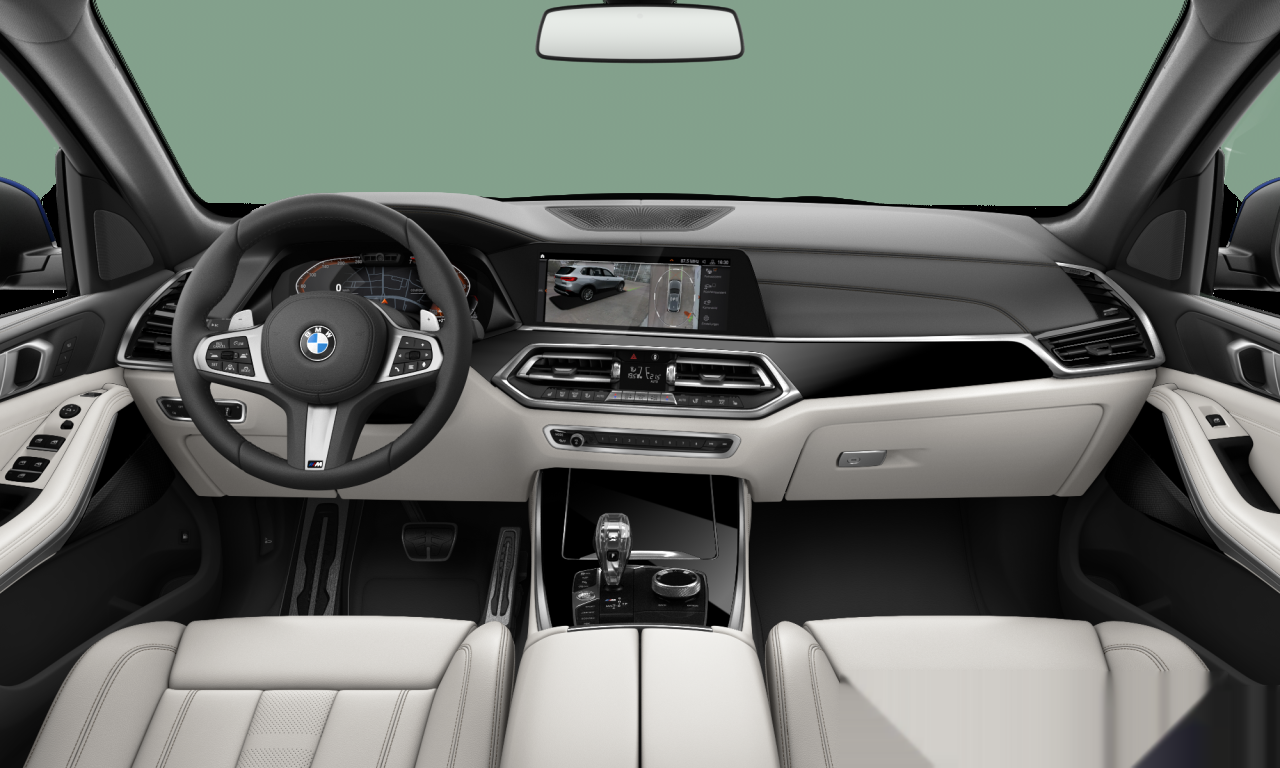 Interior of BMW X5 xDrive40i (G05), VIN WBACR620X09L88088