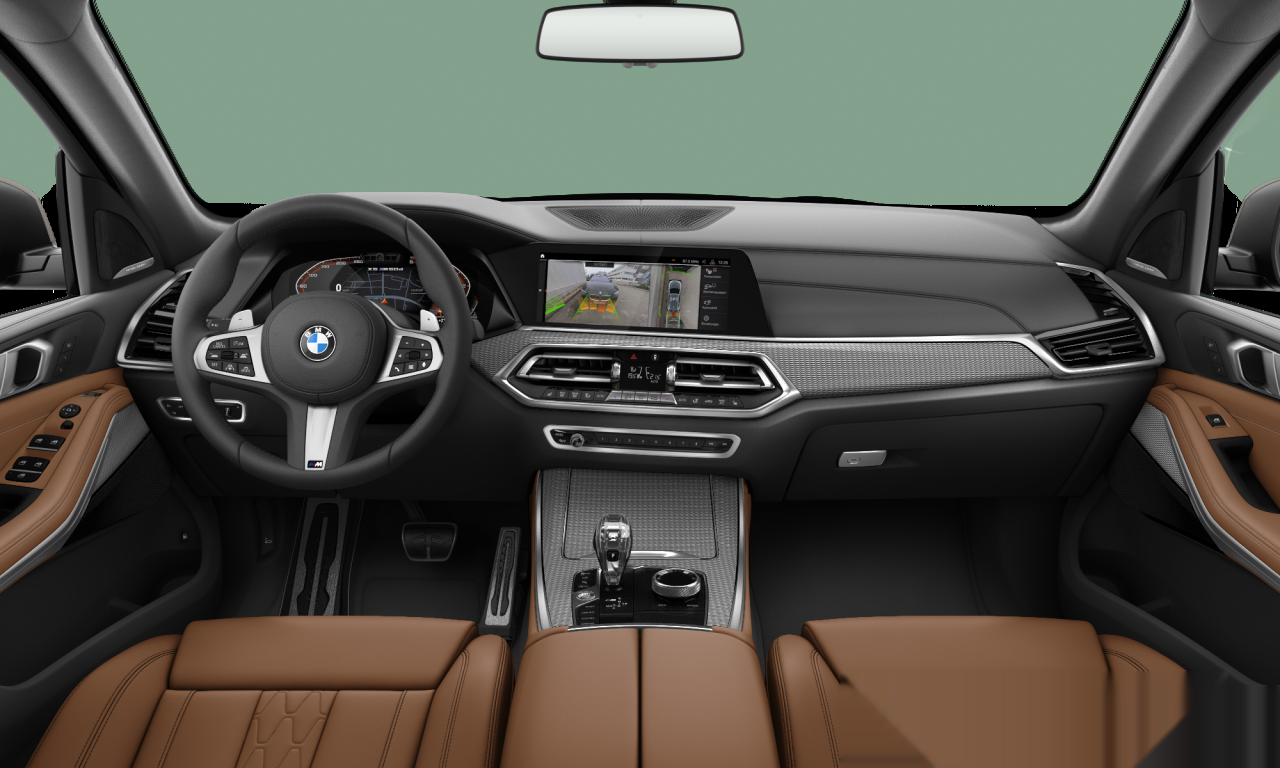 Interior of 2019 BMW X5 M50d (G05), VIN WBACV01060LK58595