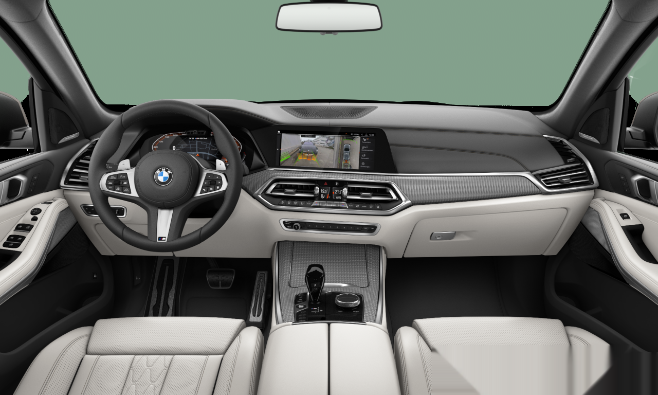 Interior of 2019 BMW X5 M50d (G05), VIN WBACV01090LK57876