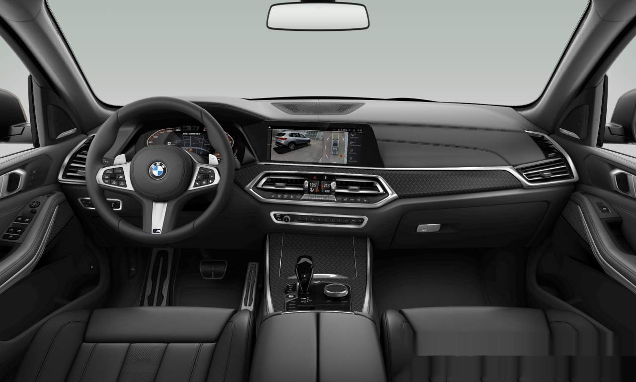 Interior of 2019 BMW X5 M50d (Sports Activity Vehicle (5 Doors)), VIN WBACV02040LP66658