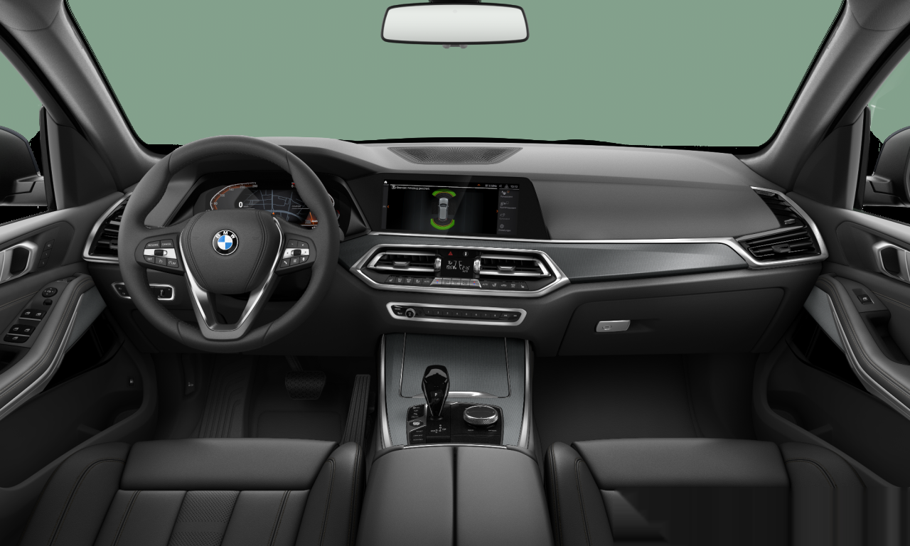 Interior of 2019 BMW X5 xDrive25d (G05), VIN WBACV410109B24567
