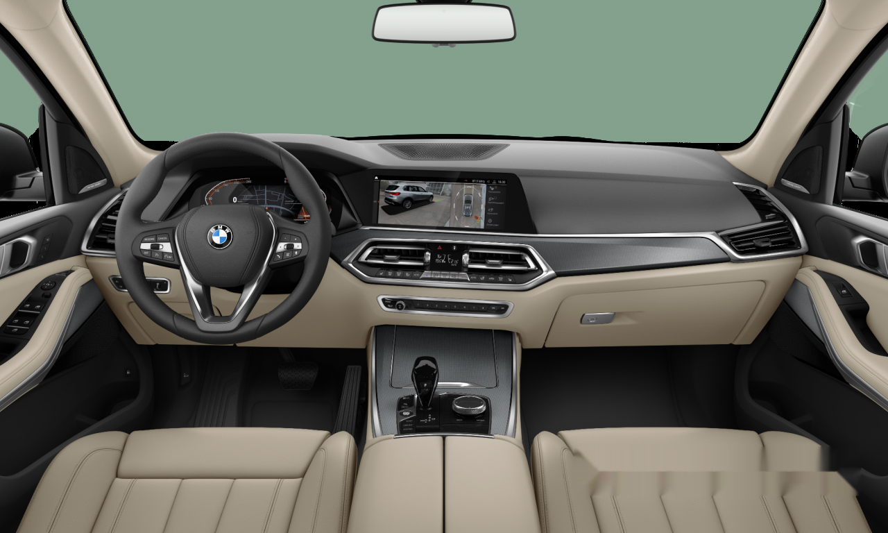 Interior of 2020 BMW X5 xDrive25d (G05), VIN WBACV410309C72378