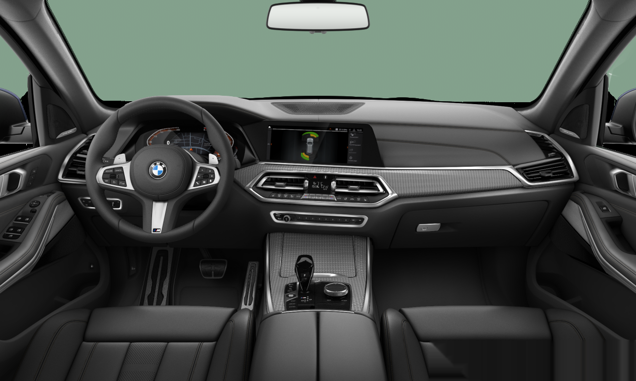 Interior of 2019 BMW X5 xDrive30d (G05), VIN WBACV61000LJ89549