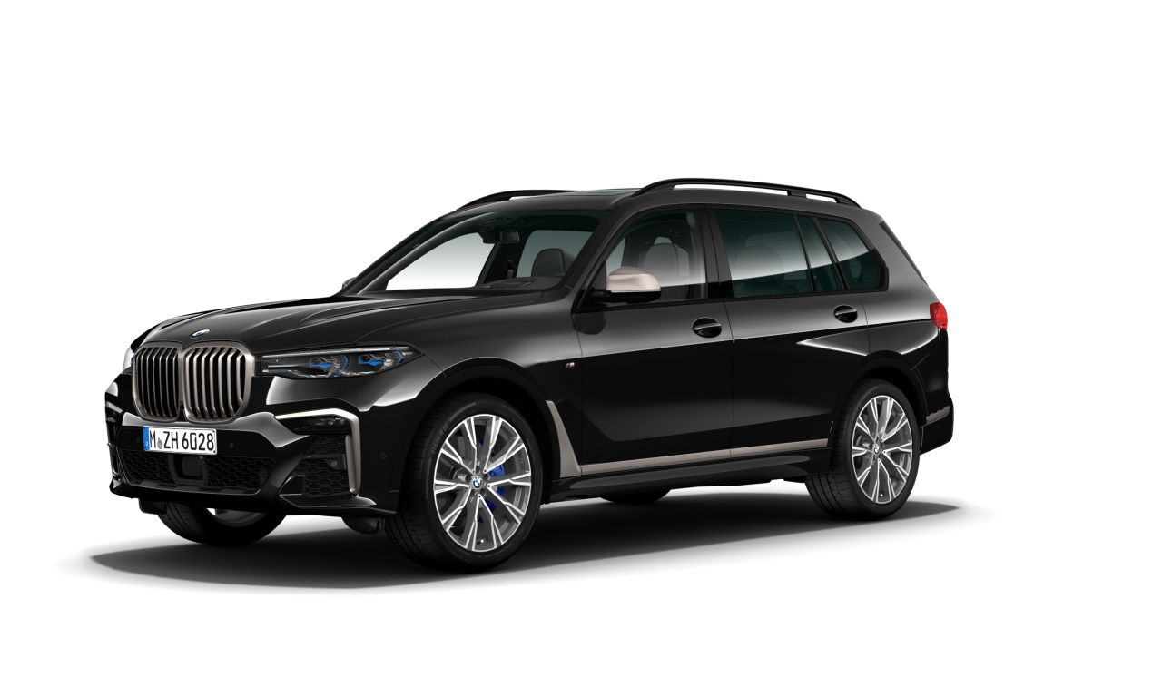 Exterior of BMW X7 M50d (G07), VIN WBACW01040LB41310