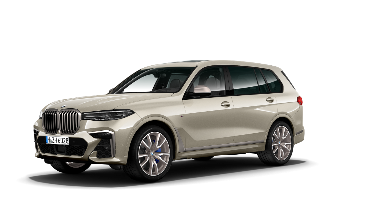 Exterior of BMW X7 M50d (G07), VIN WBACW01050LB40974