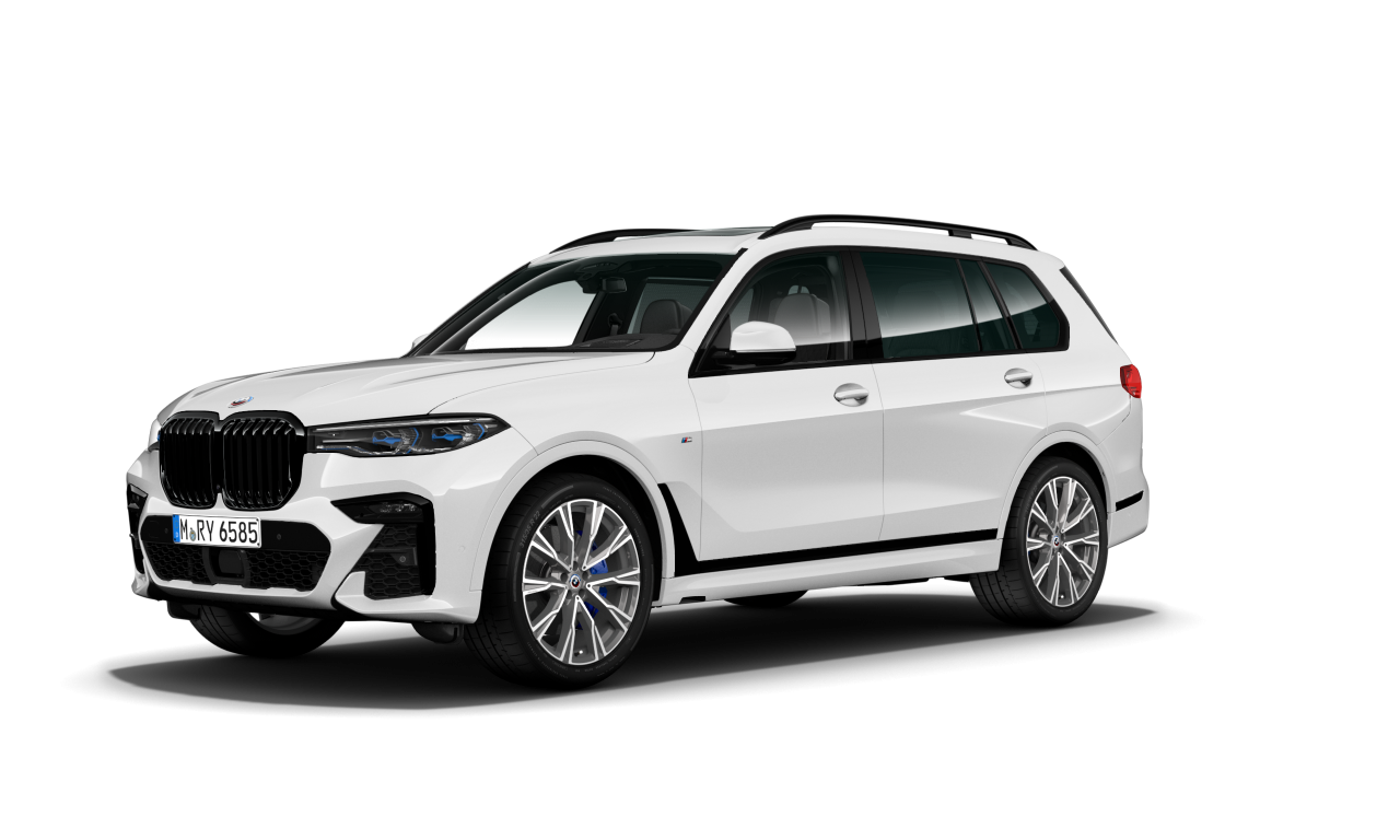 Exterior of 2022 BMW X7 xDrive40i (G07), VIN WBACW210509M10551
