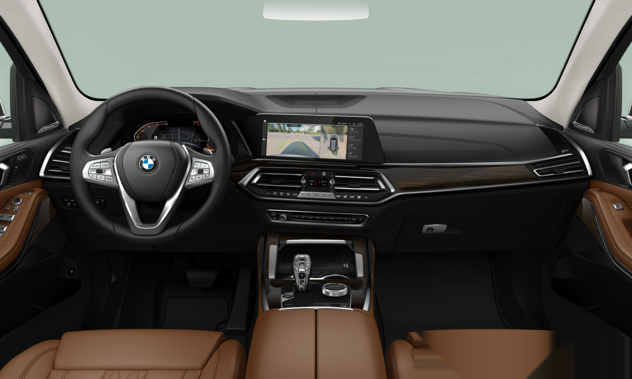 Interior of BMW X7 xDrive40i (G07), VIN WBACW2A05KLS06368