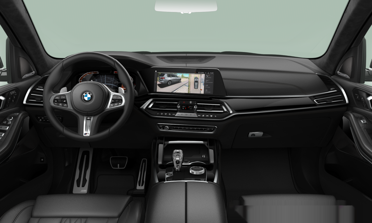 Interior of BMW X7 xDrive30d (G07), VIN WBACW810509C83130