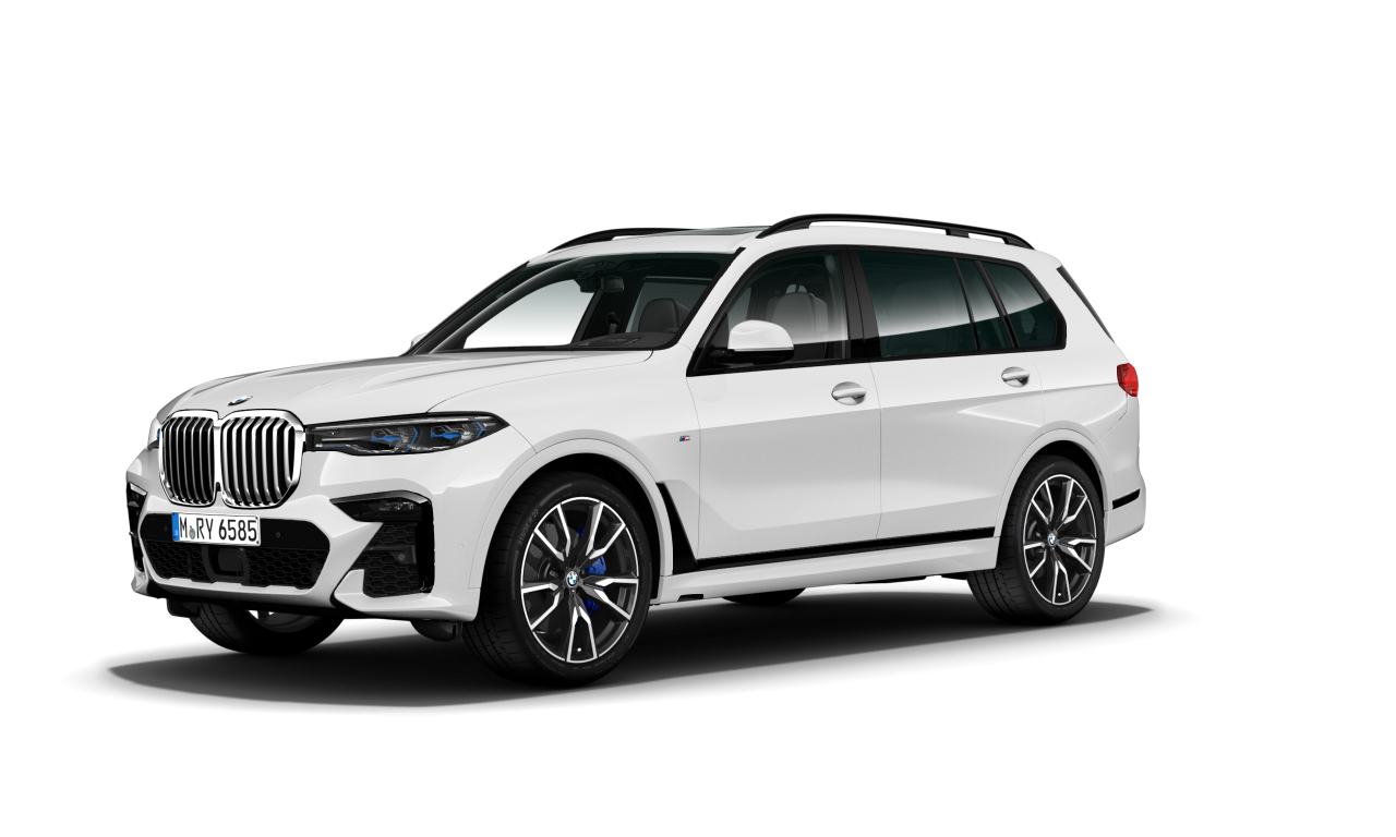 Exterior of 2019 BMW X7 xDrive30d (G07), VIN WBACW81070LS25309