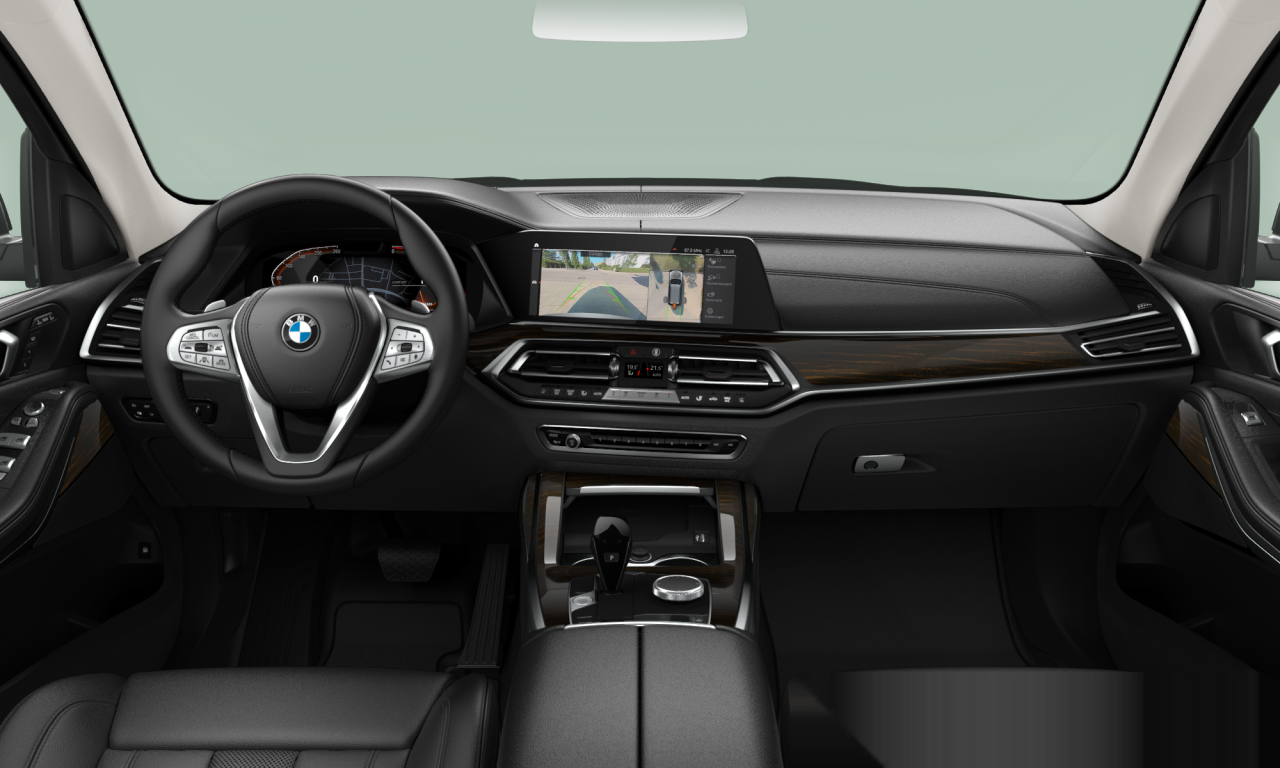 Interior of BMW X7 xDrive30d (G07), VIN WBACW82000LB44587