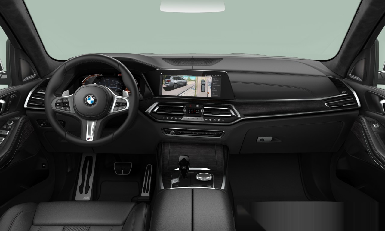 Interior of BMW X7 xDrive30d (G07), VIN WBACW820209C14460