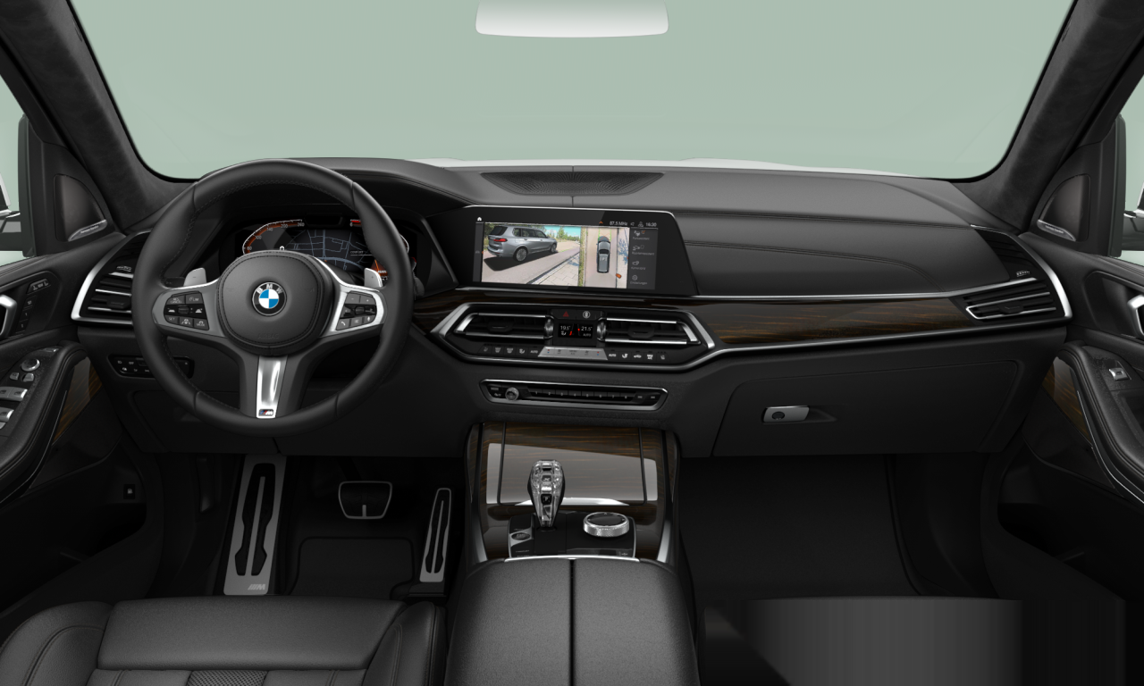 Interior of BMW X7 xDrive30d (G07), VIN WBACW820209C82287
