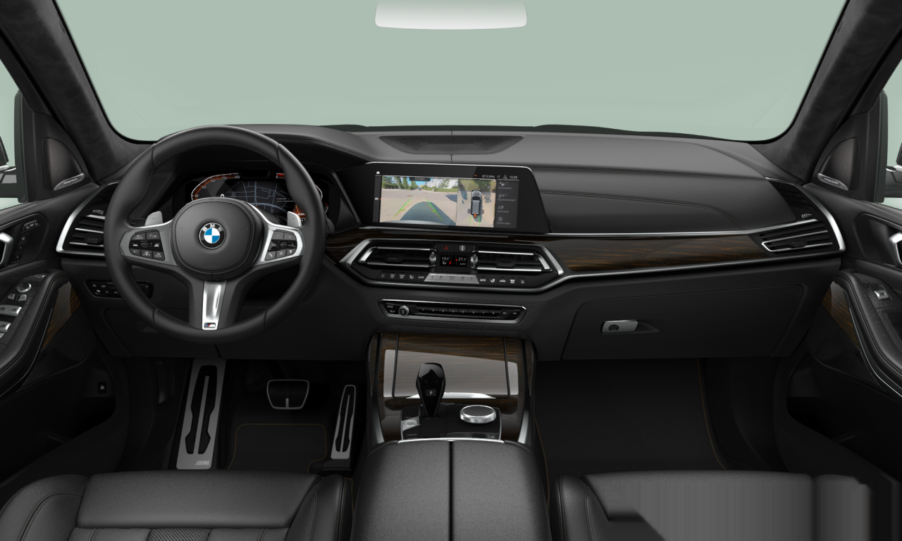 Interior of 2019 BMW X7 xDrive30d (G07), VIN WBACW82020LB44669
