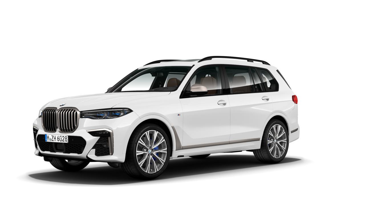 Exterior of BMW X7 M50i (G07), VIN WBACX620309B02283
