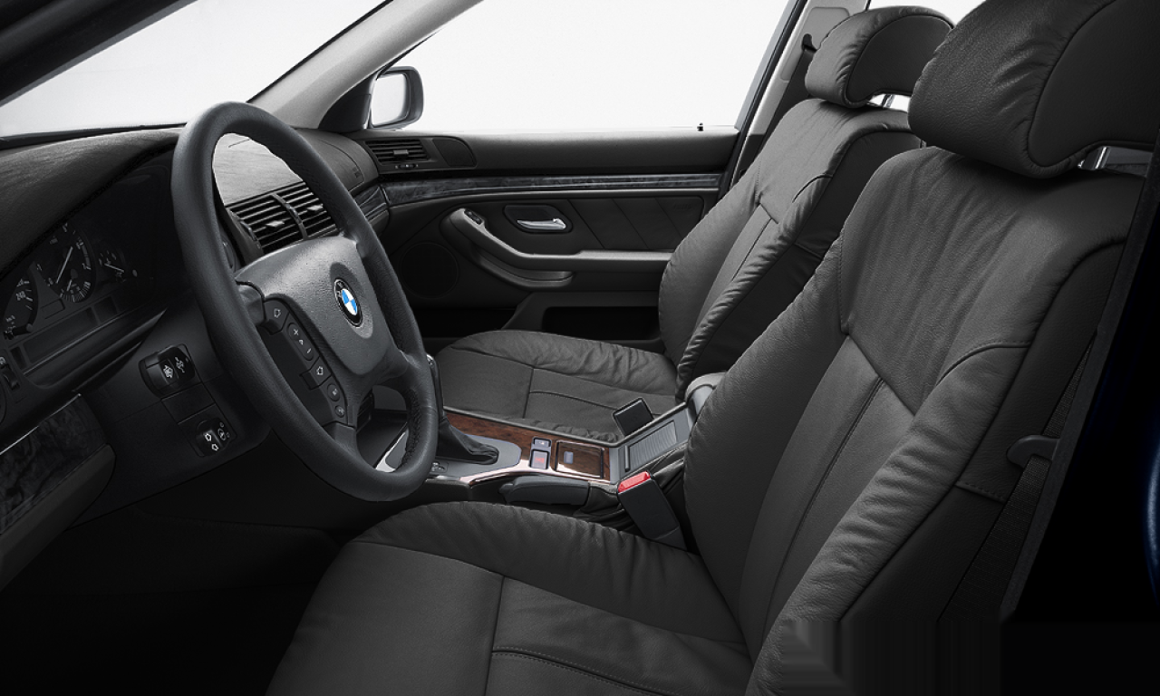Interior of 2000 BMW 530d (E39), VIN WBADL81010GX43552