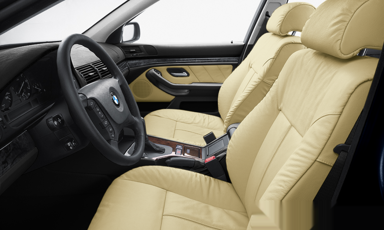 Interior of 2001 BMW 530d (E39), VIN WBADL81050GX51119