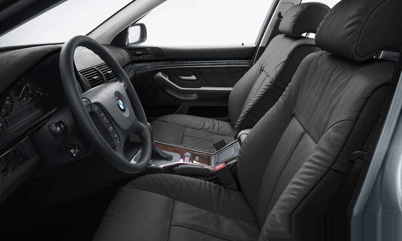 Interior of BMW 530d (E39), VIN WBADL81060GJ65089