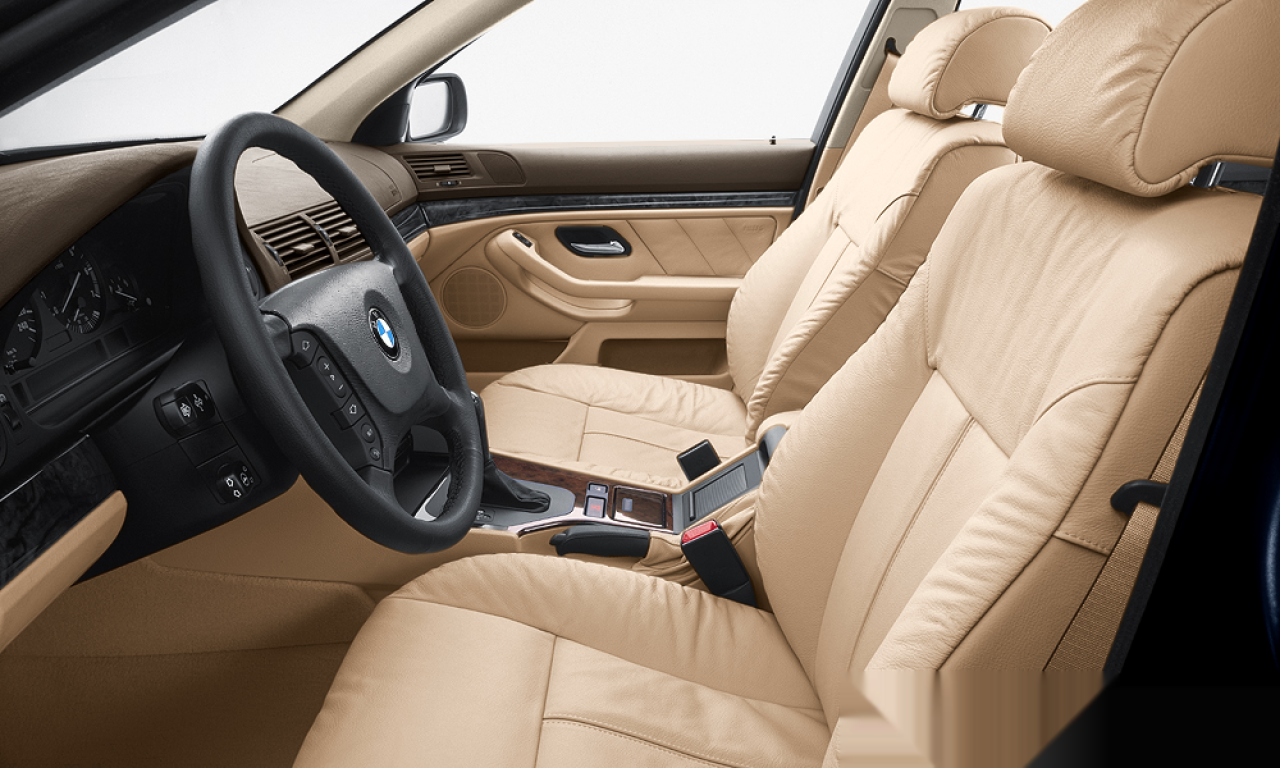 Interior of 1999 BMW 530d (E39), VIN WBADL81060GX33518