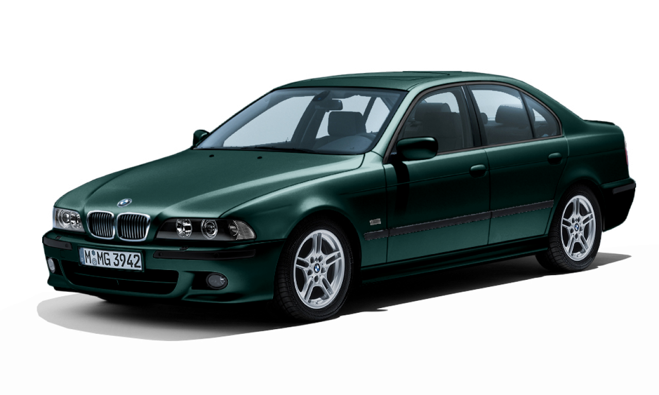 Exterior of 2000 BMW 535I (E39), VIN WBADN22010GE70069