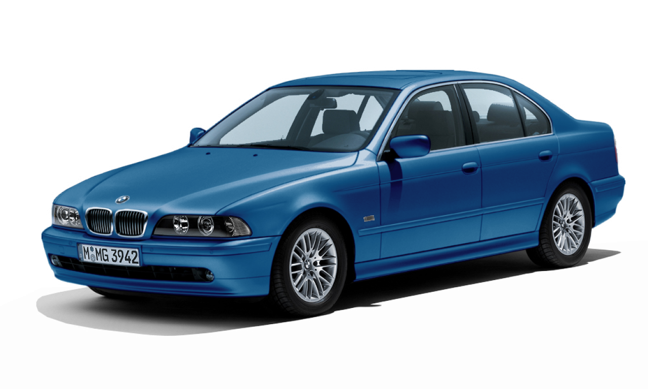 Exterior of BMW 525I (E39), VIN WBADT31010GN70036
