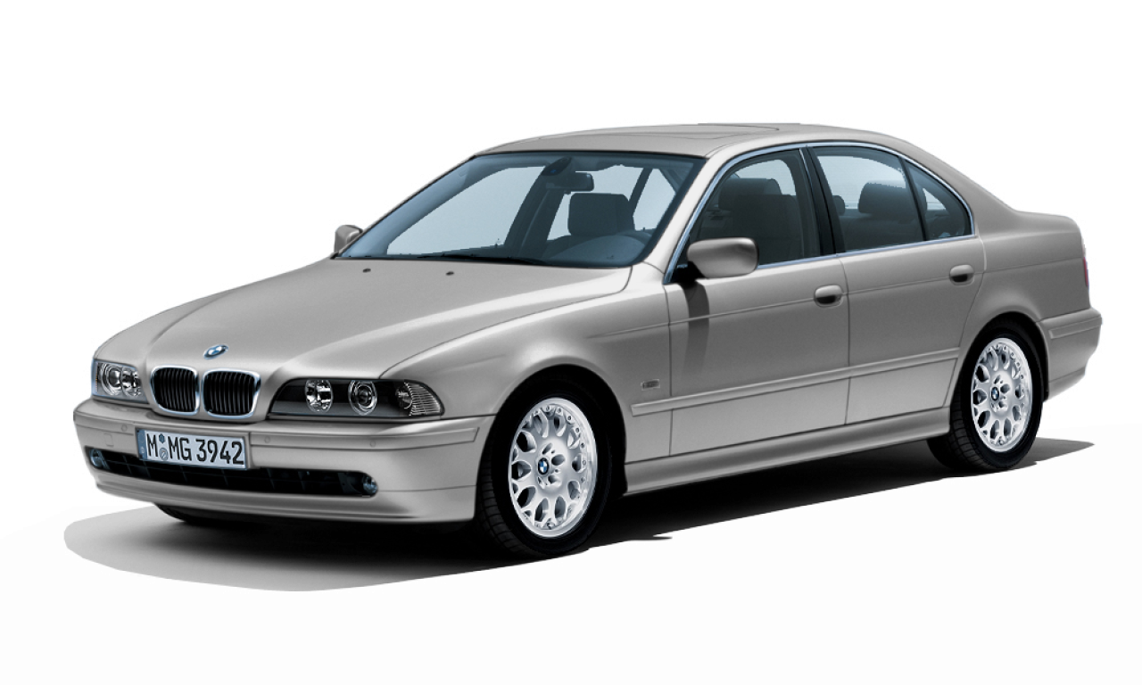 Exterior of 2002 BMW 525I (E39), VIN WBADT41070G002671
