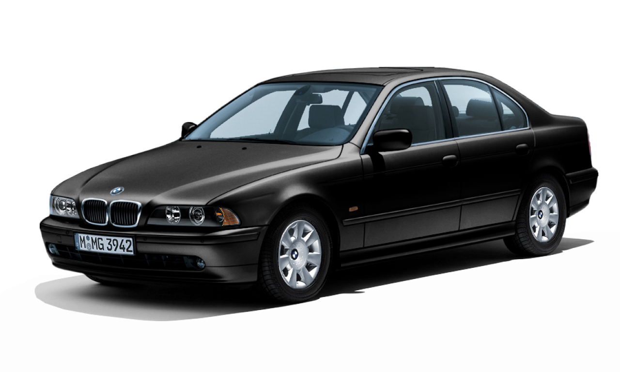 Exterior of 2001 BMW 525I (E39), VIN WBADT41080G000301