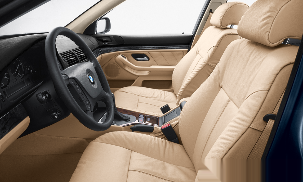 Interior of 2001 BMW 530I (E39), VIN WBADT61022CJ50992