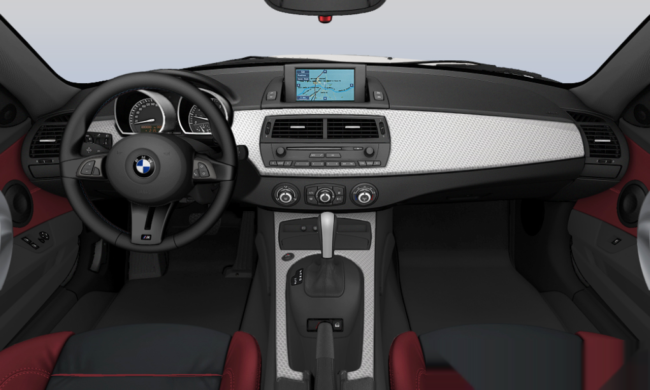 Interior of BMW Z4 3.0si (E86), VIN WBADU51030LE99764