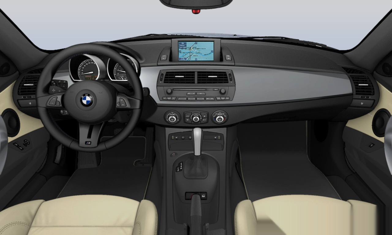 Interior of 2007 BMW Z4 3.0si (E86), VIN WBADU51050LJ24682
